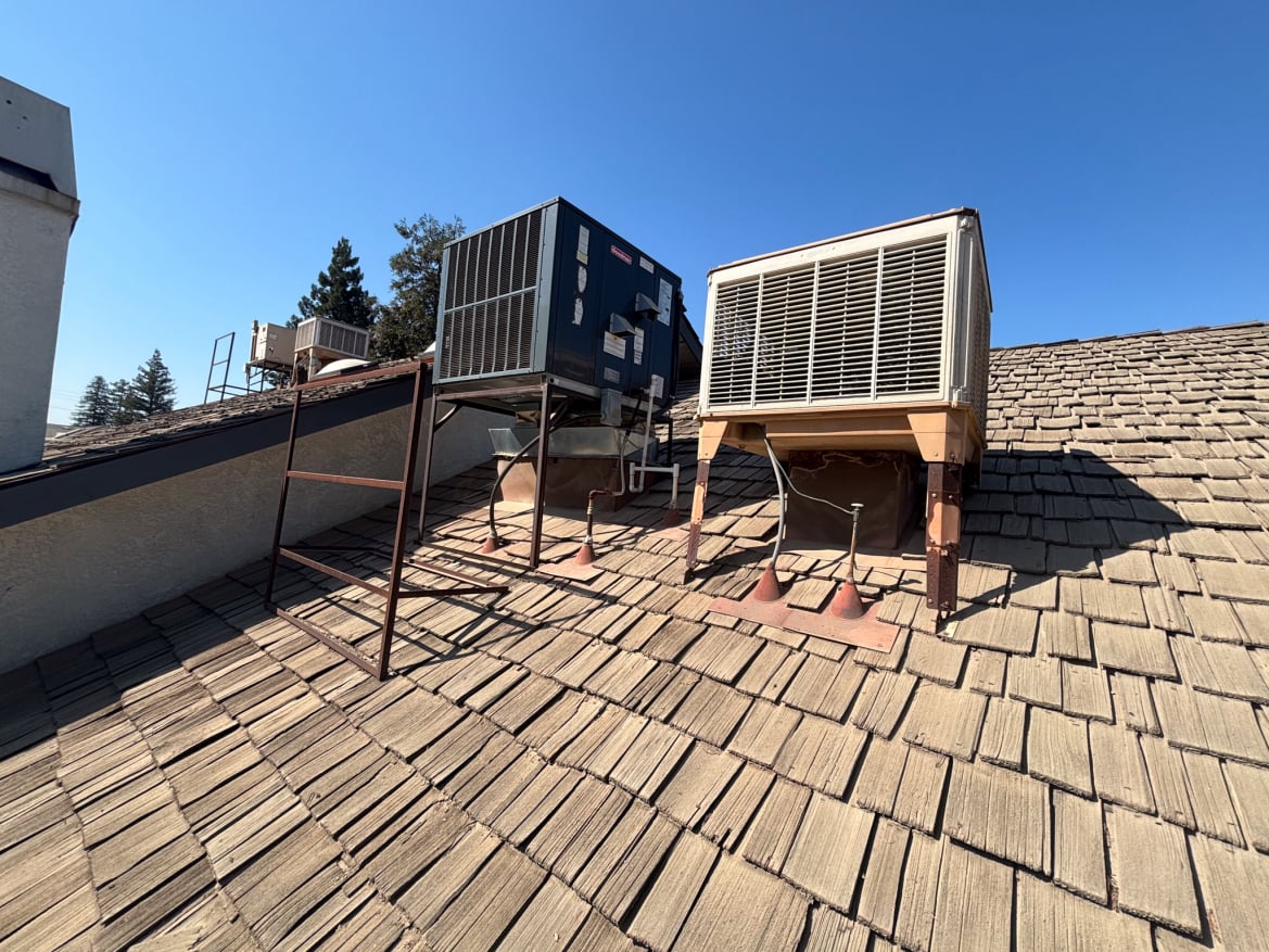 Cleaning and optimizing residential AC coils in Exeter.